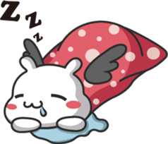 ChiBi Rabbit 1 sticker #7842942