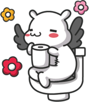 ChiBi Rabbit 1 sticker #7842950