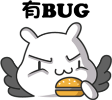 ChiBi Rabbit 1 sticker #7842955