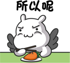 ChiBi Rabbit 1 sticker #7842962