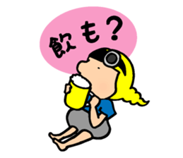 Cutie bugs' fun talk sticker #7843012