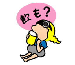 Cutie bugs' fun talk sticker #7843012