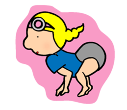 Cutie bugs' fun talk sticker #7843015