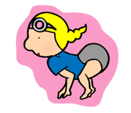 Cutie bugs' fun talk sticker #7843015