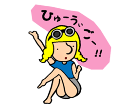 Cutie bugs' fun talk sticker #7843016