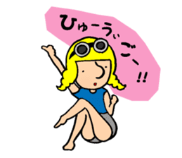 Cutie bugs' fun talk sticker #7843016