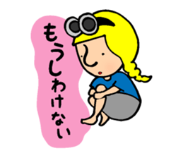 Cutie bugs' fun talk sticker #7843020