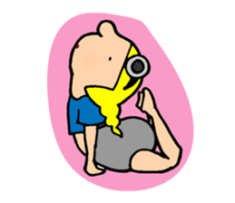 Cutie bugs' fun talk sticker #7843021