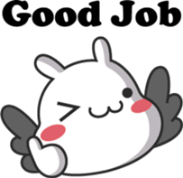 ChiBi Rabbit 3 sticker #7843200