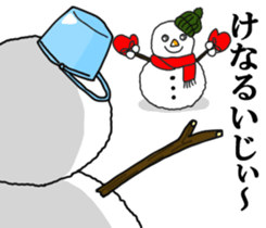 Kanazawa valve snowman sticker #7843495