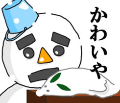 Kanazawa valve snowman sticker #7843503