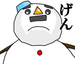Kanazawa valve snowman sticker #7843505