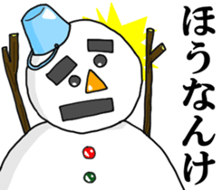 Kanazawa valve snowman sticker #7843507
