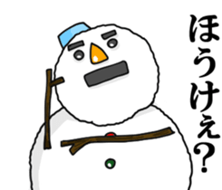 Kanazawa valve snowman sticker #7843517