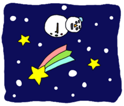 Kanazawa valve snowman sticker #7843524