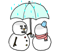 Kanazawa valve snowman sticker #7843526