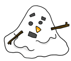 Kanazawa valve snowman sticker #7843529
