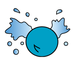 Large size round penguin 5th sticker #7843576