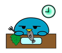 Large size round penguin 5th sticker #7843589