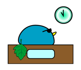 Large size round penguin 5th sticker #7843590