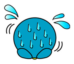 Large size round penguin 5th sticker #7843610