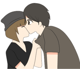 Short Couple Problem sticker #7844935