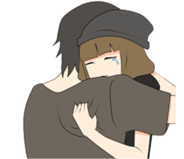 Short Couple Problem sticker #7844938