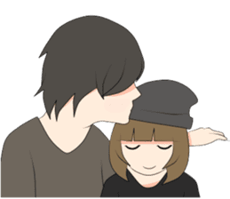 Short Couple Problem sticker #7844948