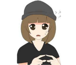 Short Couple Problem sticker #7844967