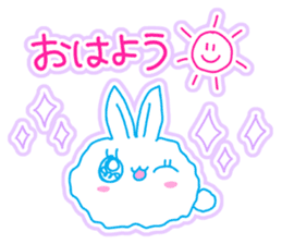 Fluffy rabbit "Honoka" 3 sticker #7845134
