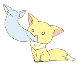 Daily life of the cute fox sticker #7845192