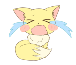 Daily life of the cute fox sticker #7845204