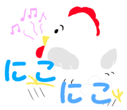 Chicken-Mr.kokkeko season2 sticker #7845388