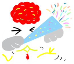 Chicken-Mr.kokkeko season2 sticker #7845411