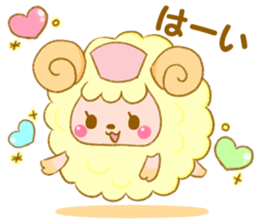 sheep nurse sticker #7845892