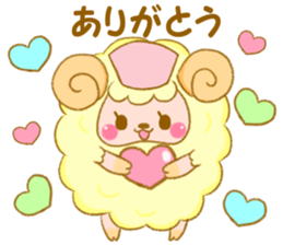 sheep nurse sticker #7845893