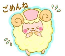 sheep nurse sticker #7845895