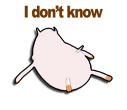 Nice to meet you!  I'm pig. sticker #7846143