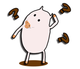 Nice to meet you!  I'm pig. sticker #7846145