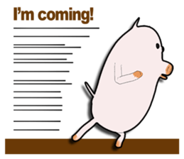 Nice to meet you!  I'm pig. sticker #7846148