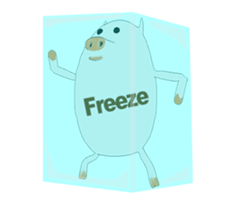 Nice to meet you!  I'm pig. sticker #7846151