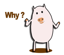 Nice to meet you!  I'm pig. sticker #7846156