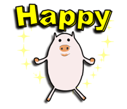 Nice to meet you!  I'm pig. sticker #7846158