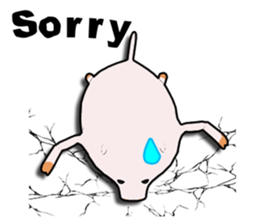 Nice to meet you!  I'm pig. sticker #7846169