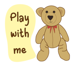 My little bear (MheeNao English version) sticker #7846892