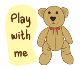 My little bear (MheeNao English version) sticker #7846892