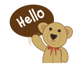 My little bear (MheeNao English version) sticker #7846894