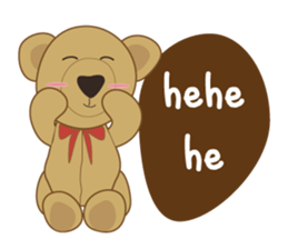 My little bear (MheeNao English version) sticker #7846897