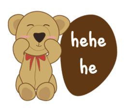 My little bear (MheeNao English version) sticker #7846897