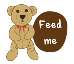 My little bear (MheeNao English version) sticker #7846907